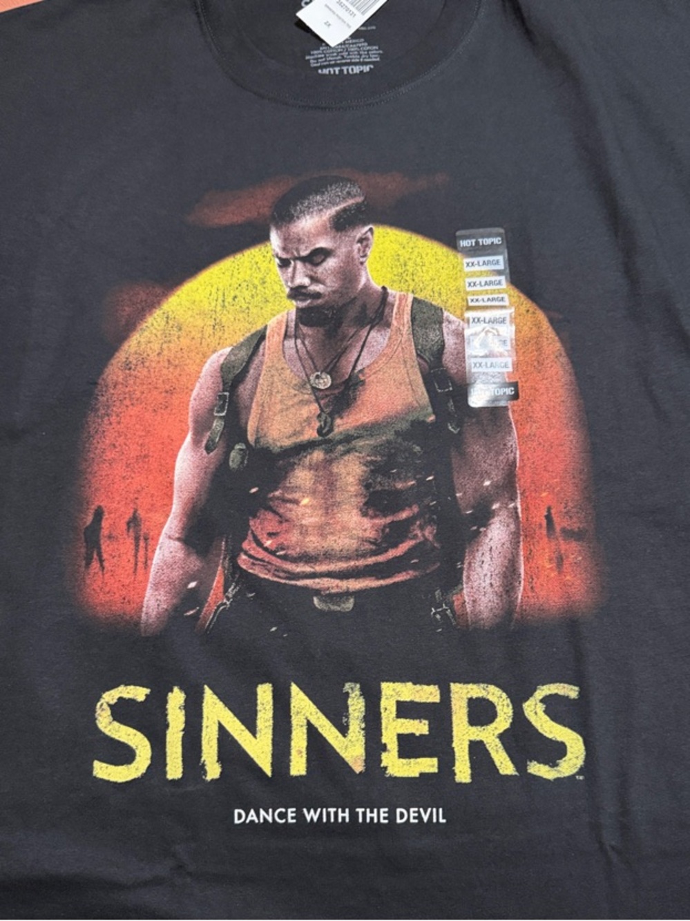 Black Sinners Graphic Tee featuring Micheal B. Jordan